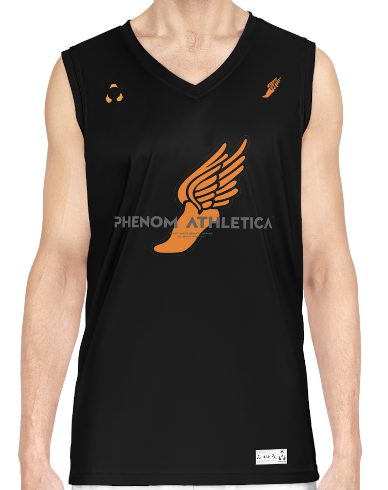 Phenom Athletica® Wings of Hermes™ ALG Basketball Jersey - Image 3